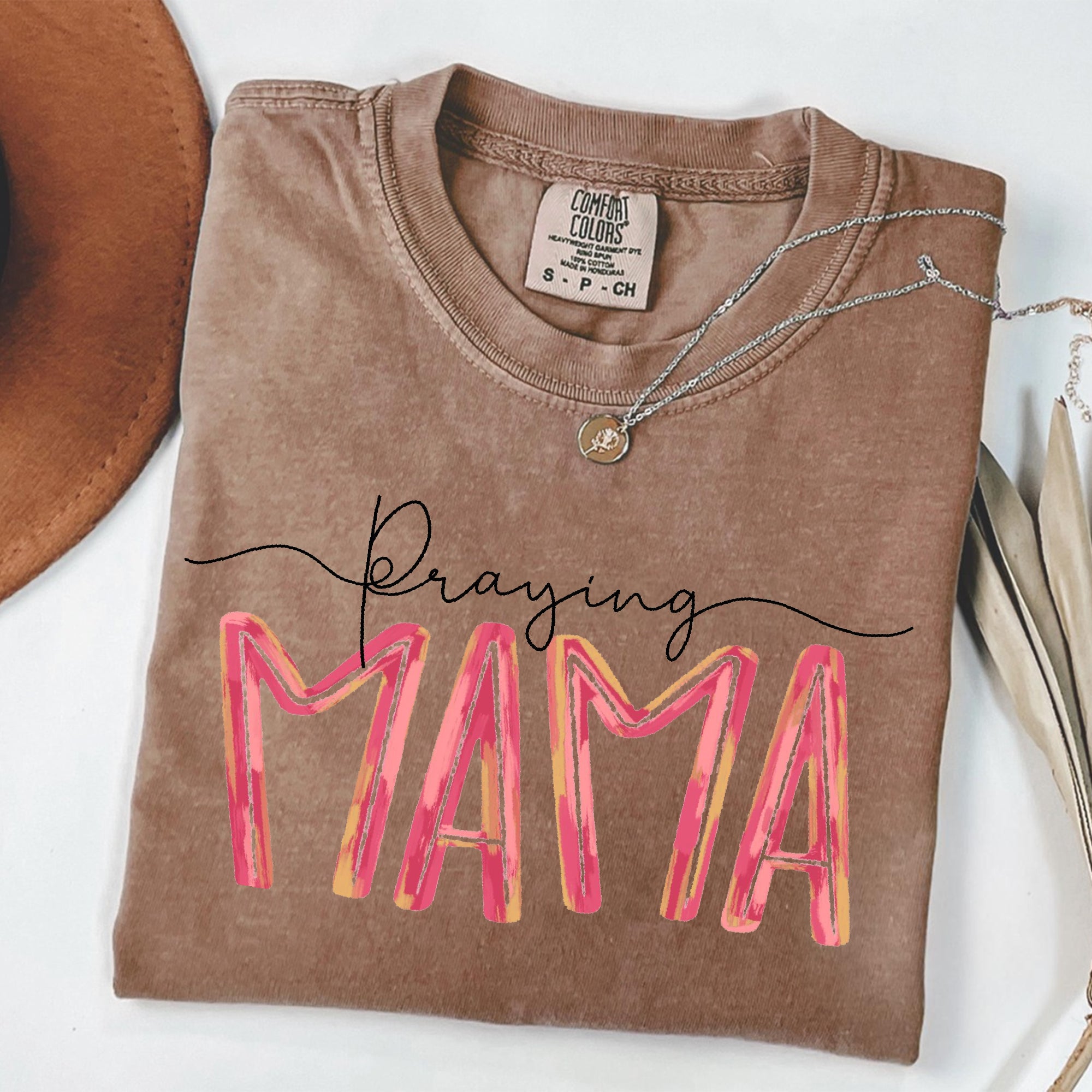 Christian Mom Shirt Comfort Colors Mom T Shirt, Christian Tee Christian Mother's Day Gift,Christian Mom Shirt, Retro Christian Mom,Bible Verse Shirt, Wildflower
